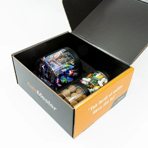 Bolsjekonen 1000X1000px Julekasse Æske Indhold