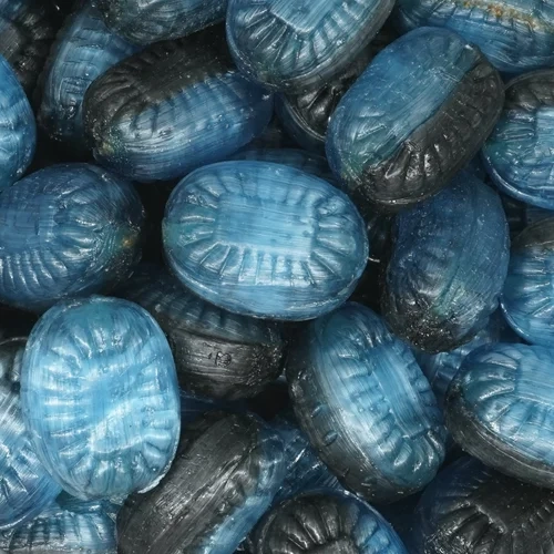 1140 Blå Jordbær Lakrids Peber Fra Bolsjekonen