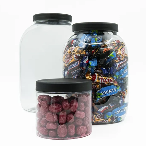 Bolsjekonen 1000X1000px Plastemballage 3Krukker